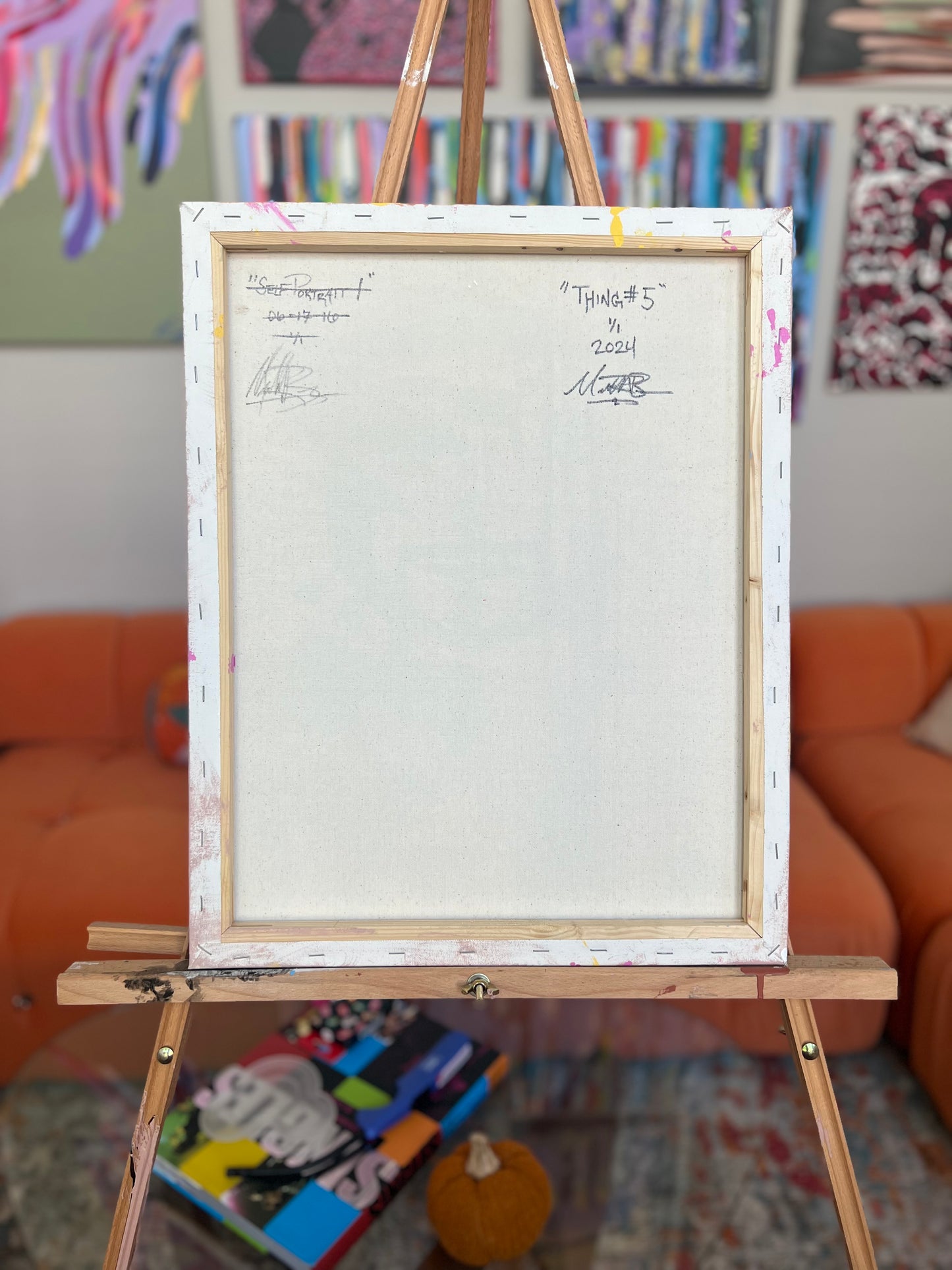 “Thing #5” - 2024 - Michael Baier - Painting - Acrylic On Canvas - 1/1 Original Artwork