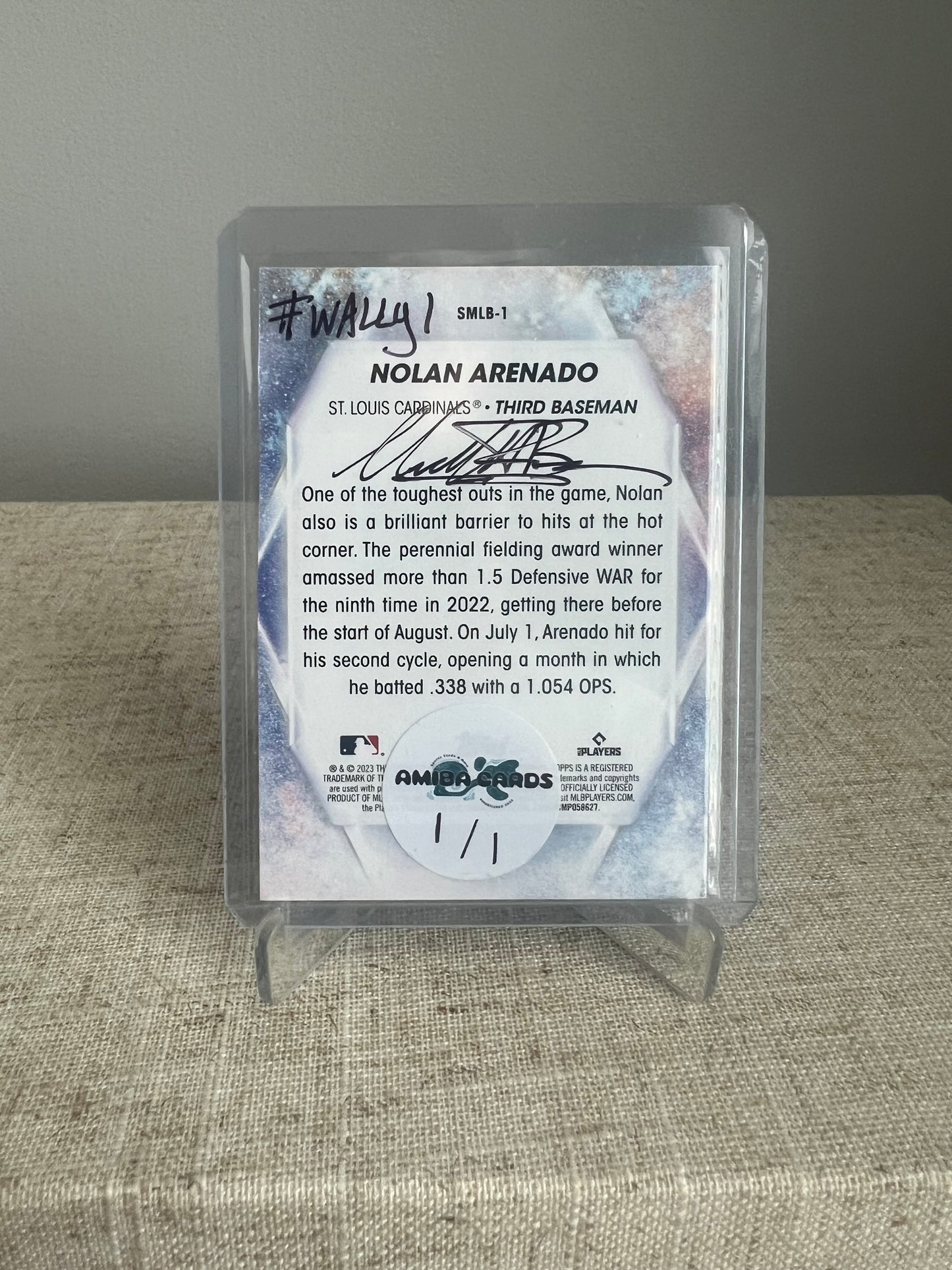 Where's Nolan? Find The Player Search Card - Nolan Arenado - St. Louis Cardinals - MLB - Custom Art Baseball Trading Card - 2023 - 1/1 Trading Card - Designed & Printed by AMiBa Cards