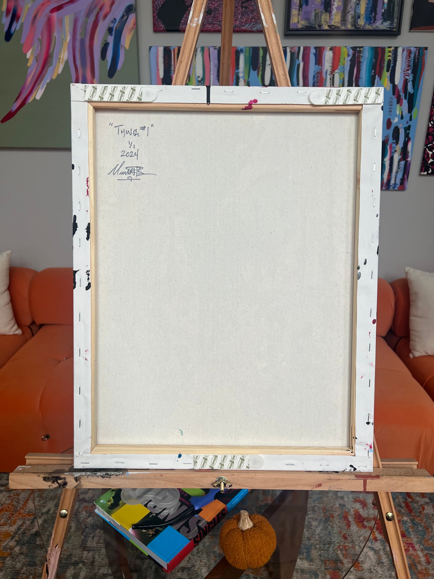“Thing #1” - 2024 - Michael Baier - Painting - Acrylic On Canvas - 1/1 Original Artwork