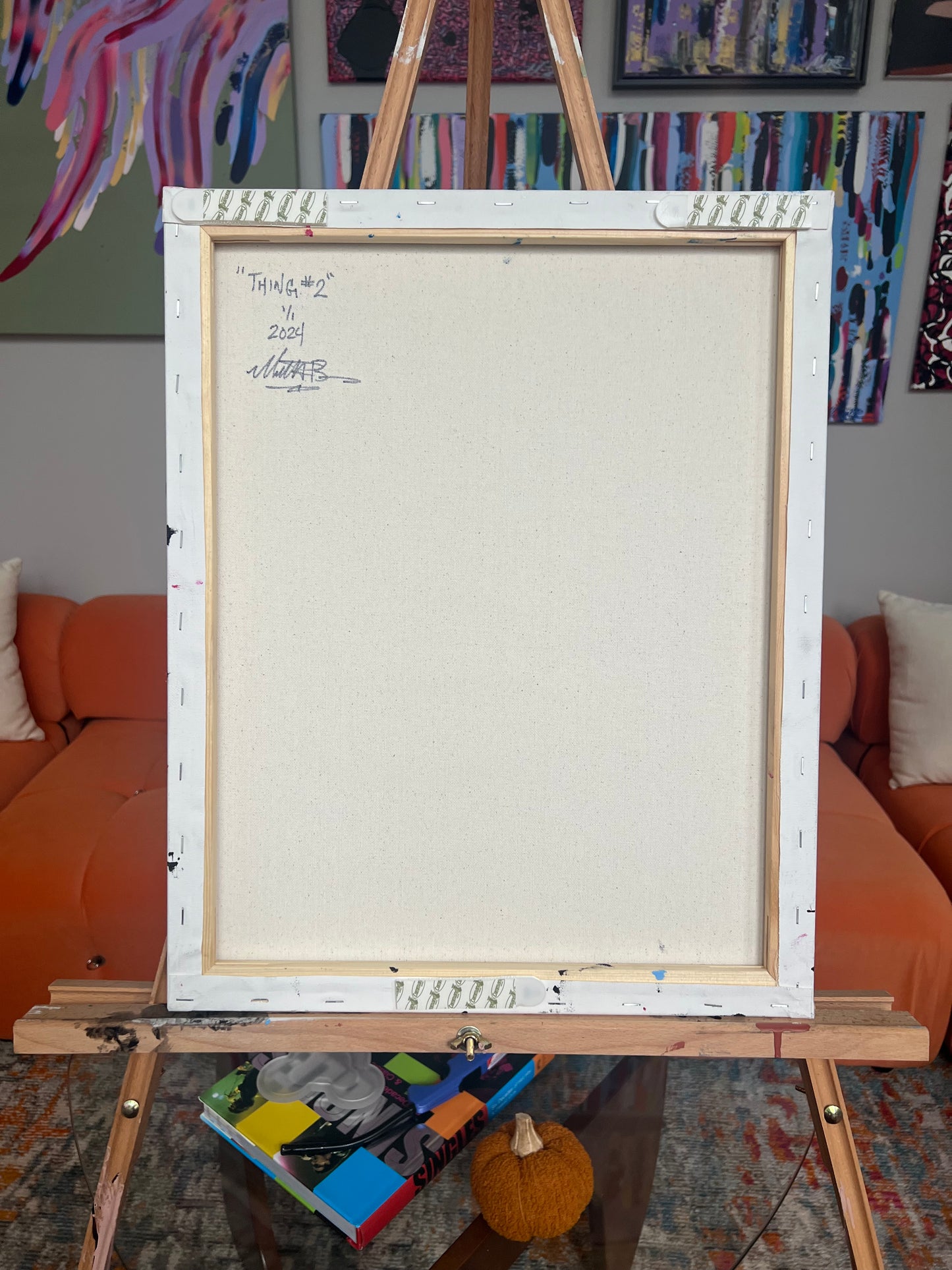 “Thing #2” - 2024 - Michael Baier - Painting - Acrylic On Canvas - 1/1 Original Artwork