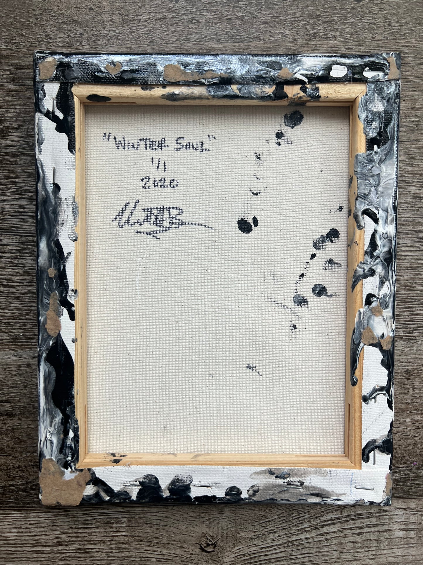 “Winter Soul” - 2020 - Michael Baier - Painting - Acrylic On Canvas - 1/1 Original Artwork