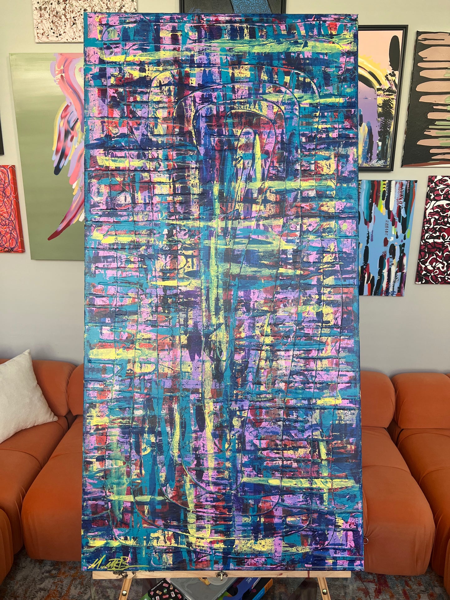 “Transformations #1” - 2024 - Michael Baier - Painting - Acrylic On Canvas - 1/1 Original Artwork