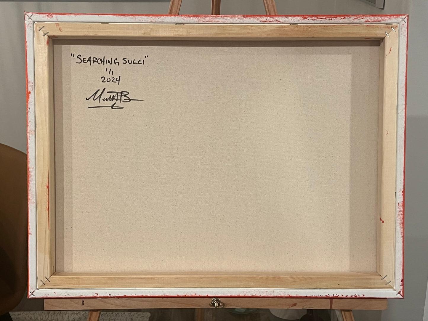 “Searching Sulci” - 2024 -Michael Baier - Painting - Acrylic On Canvas - 1/1 Original Artwork