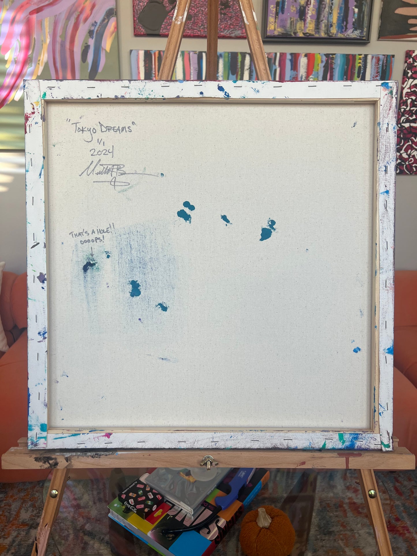 "Tokyo Dreams” - 2024 - Michael Baier - Painting - Acrylic On Canvas - 1/1 Original Artwork