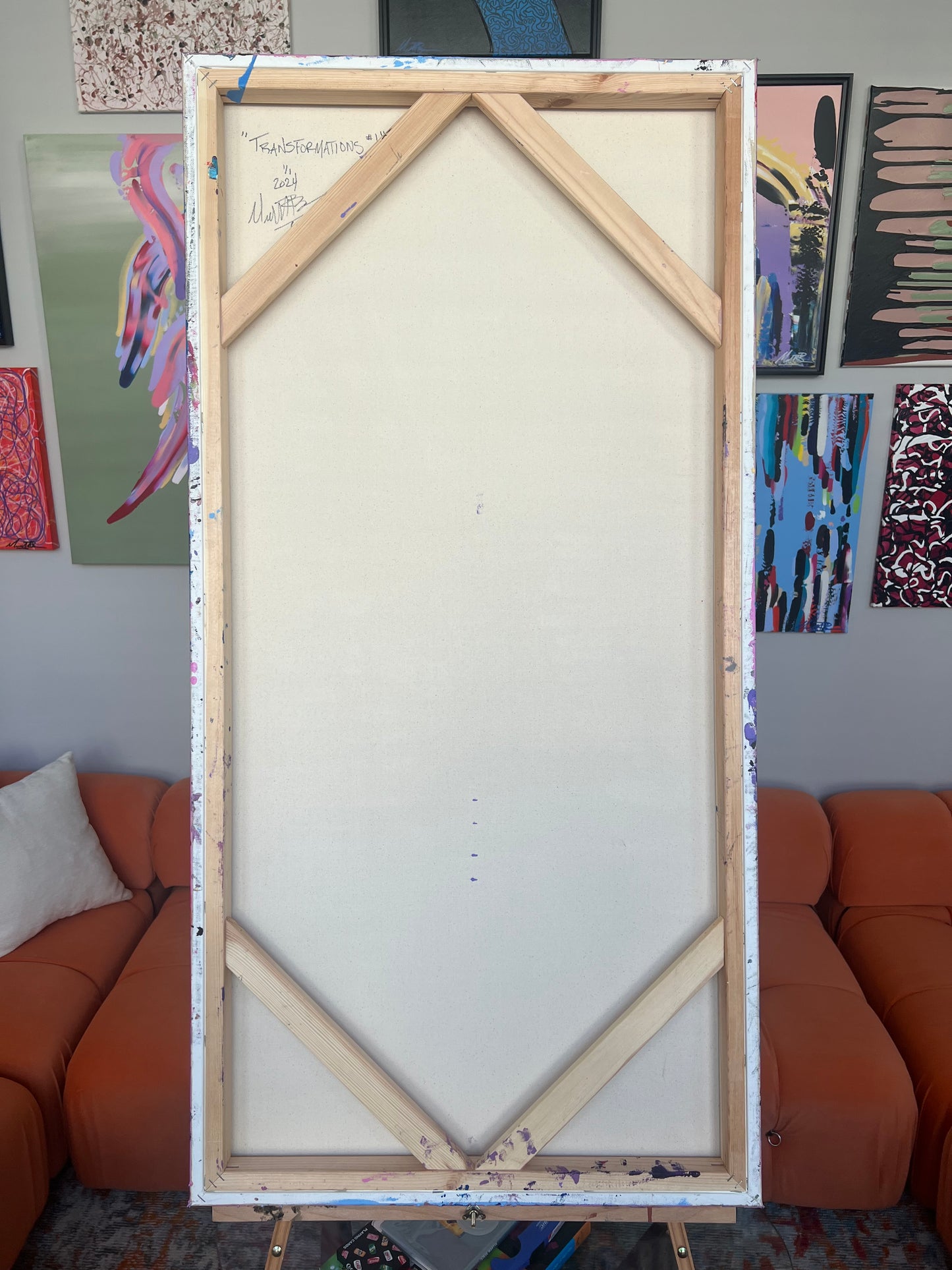 “Transformations #1” - 2024 - Michael Baier - Painting - Acrylic On Canvas - 1/1 Original Artwork