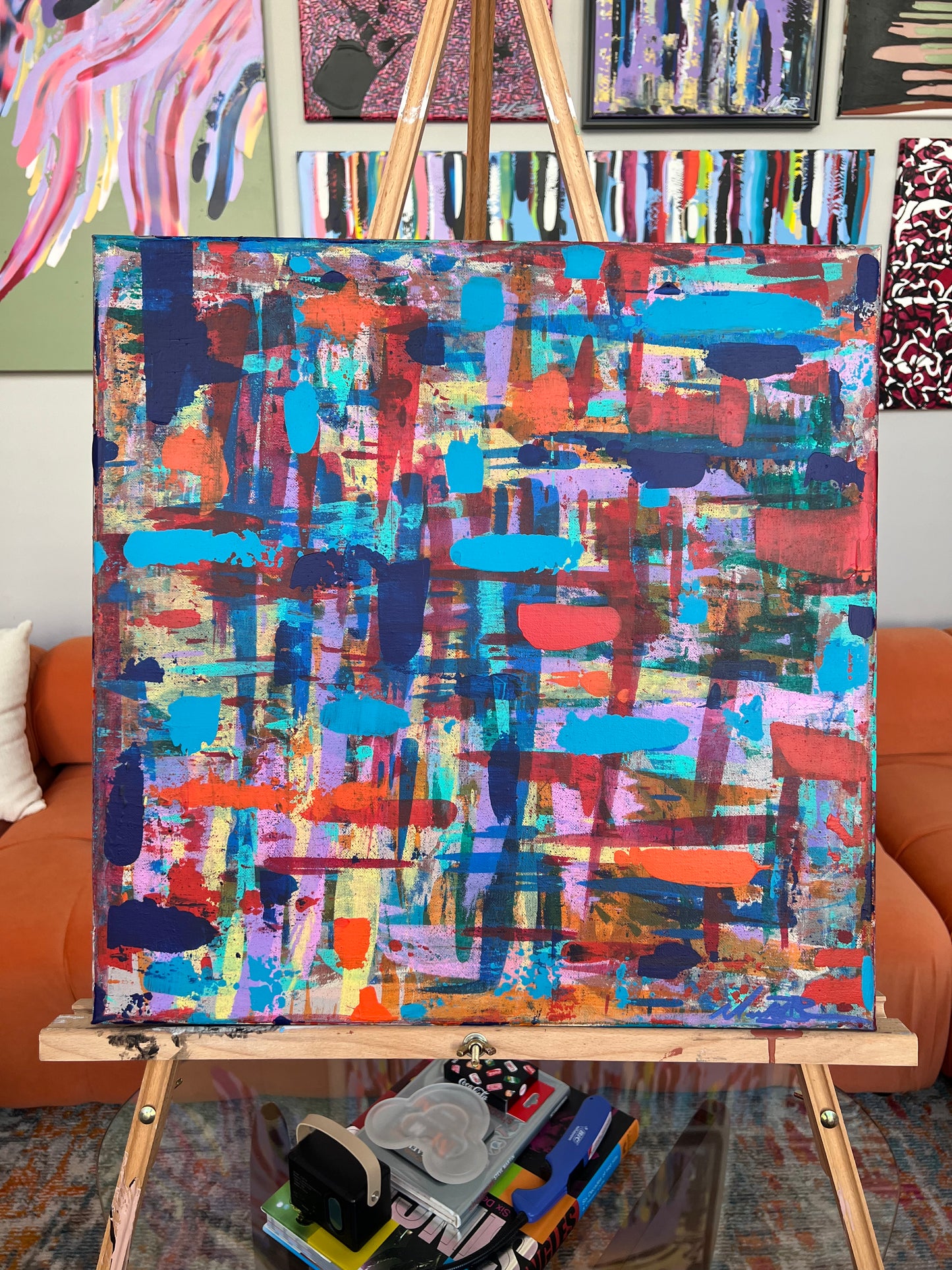 “In Good Time” - 2025 - Michael Baier - Painting - Acrylic On Canvas - 1/1 Original Artwork