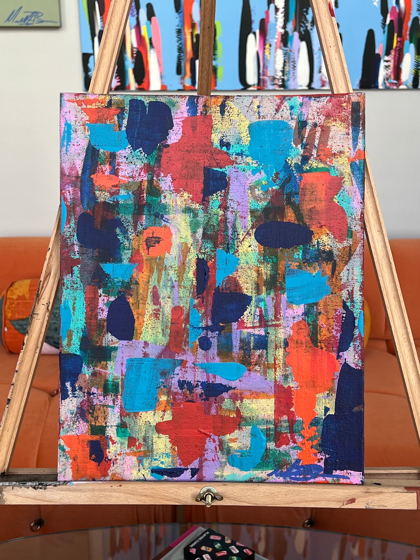 “In Good Time 2” - 2025 - Michael Baier - Painting - Acrylic On Canvas Board - 1/1 Original Artwork
