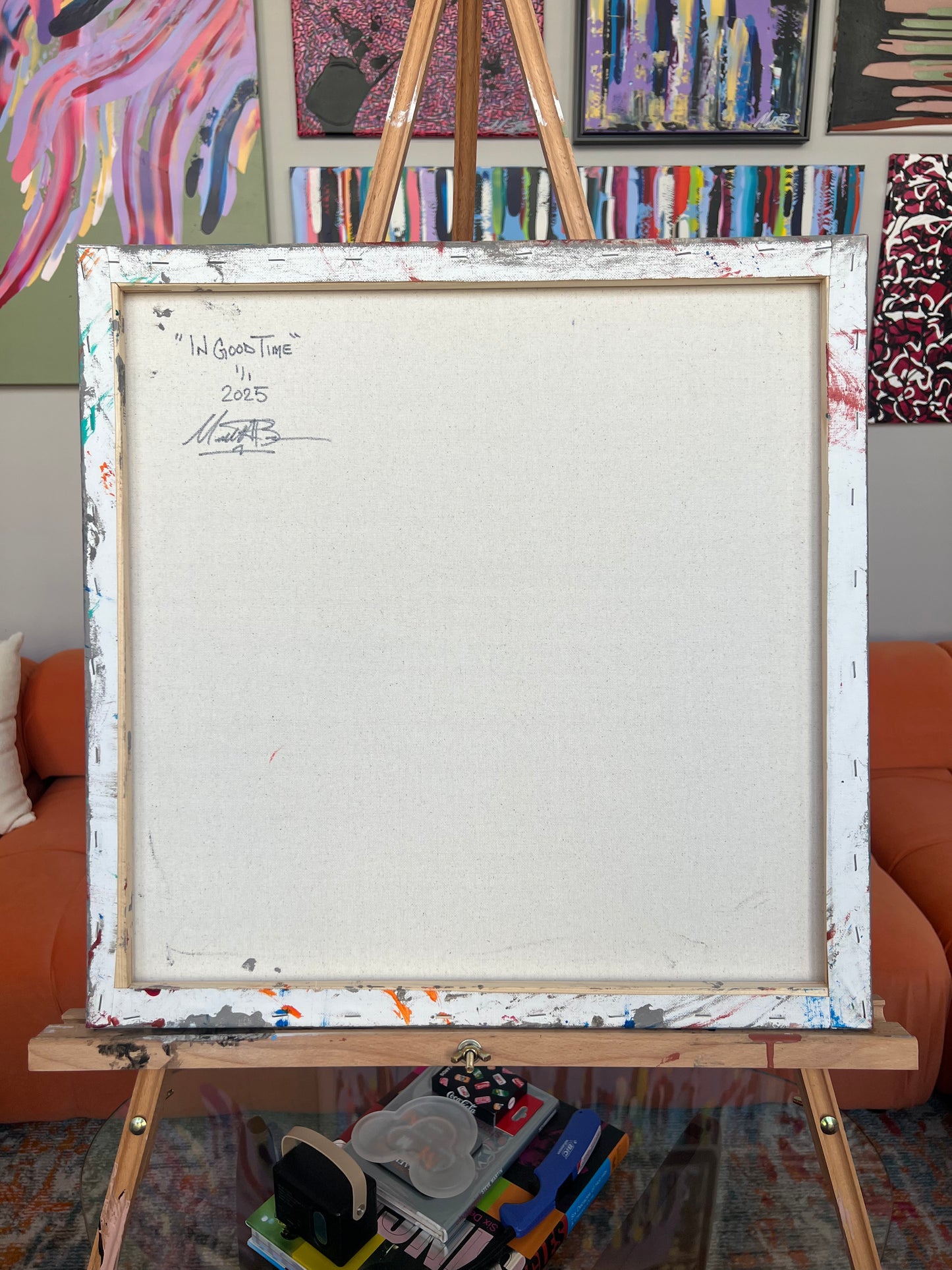 “In Good Time” - 2025 - Michael Baier - Painting - Acrylic On Canvas - 1/1 Original Artwork