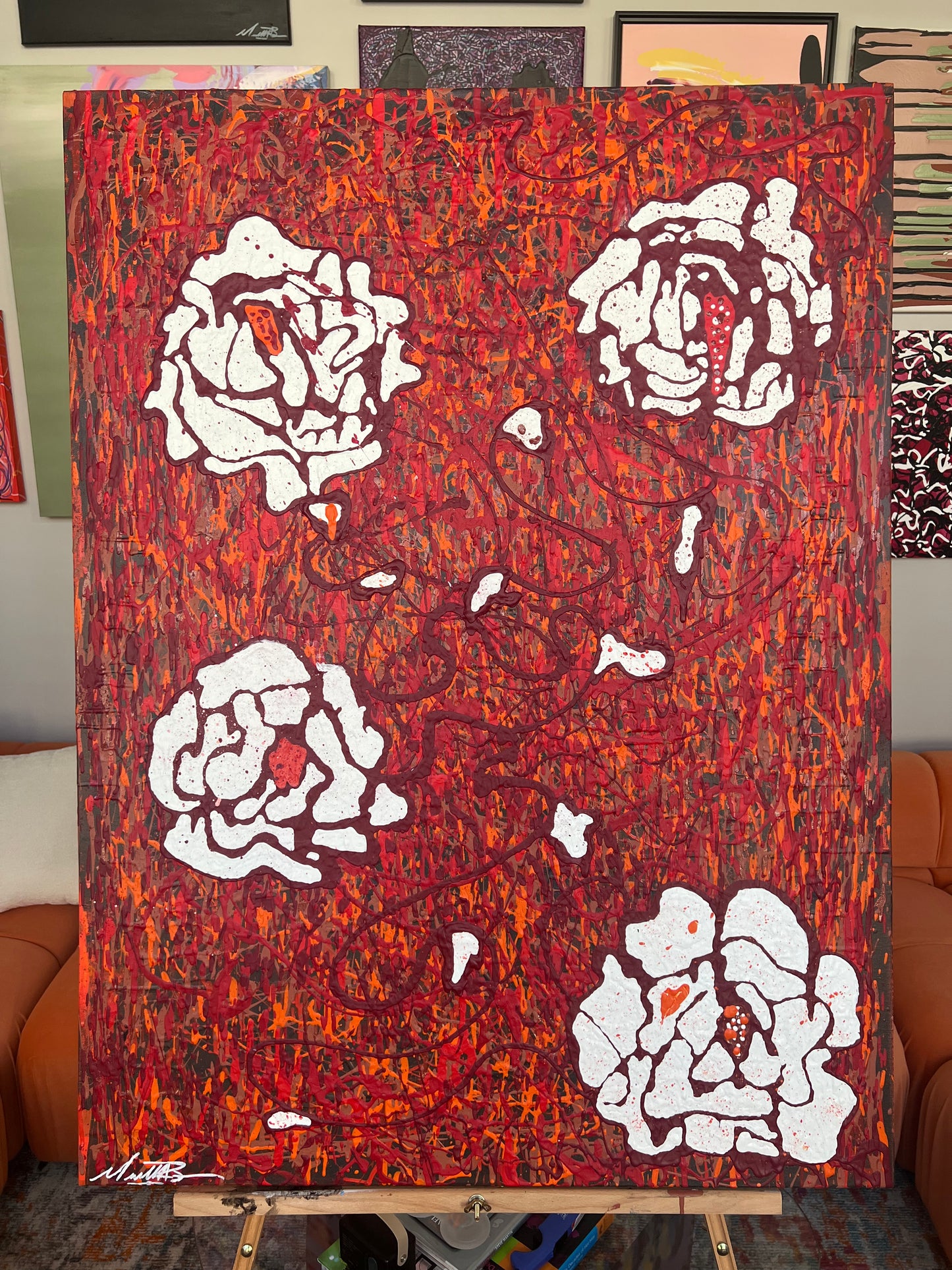 “It’s Never Too Late To Bloom” - 2025 -Michael Baier - Painting - Acrylic On Canvas - 1/1 Original Artwork