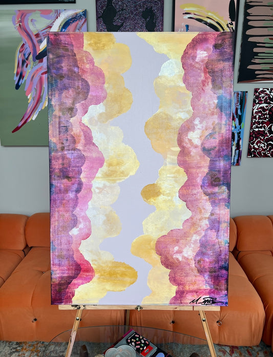 “The Path Less Traveled” - 2025 - Michael Baier - Painting - Acrylic On Canvas - 1/1 Original Artwork