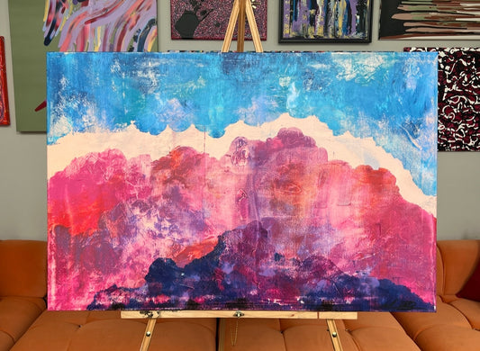 “The Hidden Woman” - 2025 - Michael Baier - Painting - Acrylic On Canvas - 1/1 Original Artwork